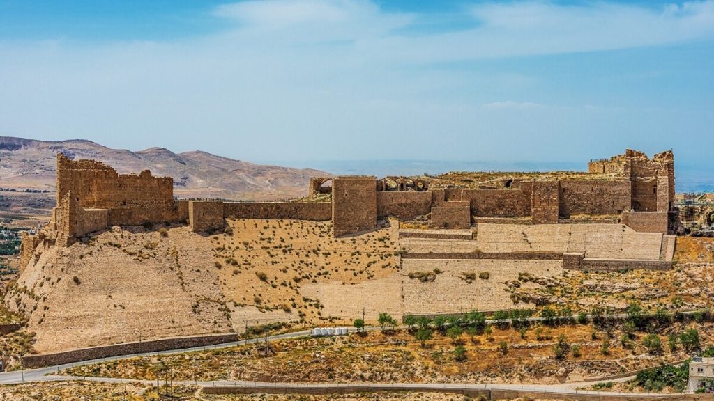 Kerak Castle Aerial